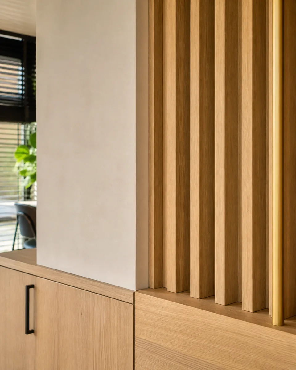 Strak afgewerkt interieur met maatwerkdetails